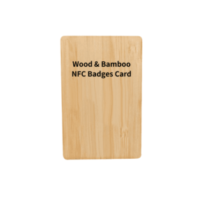 wooden rfid Card, contactless key card