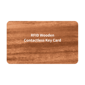 wooden rfid Card, contactless key card