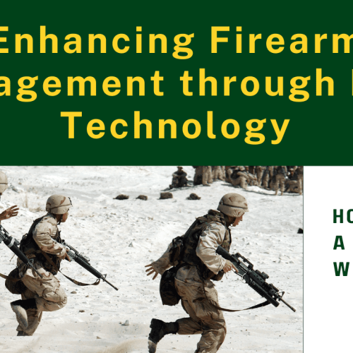 gun Radio Frequency Identification (RFID) technology tracking