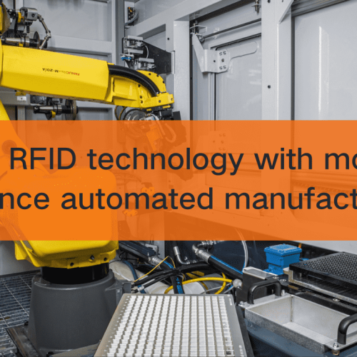 RFID technology with molds to enhance automated manufacturing